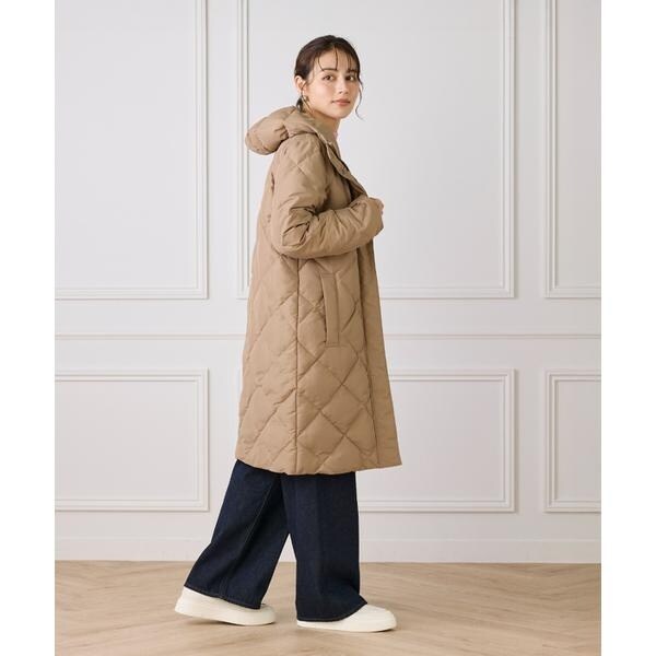 イッツインターナショナル（I．T．’S． international）/フーデットダウンコート《TAIONコラボレーション》