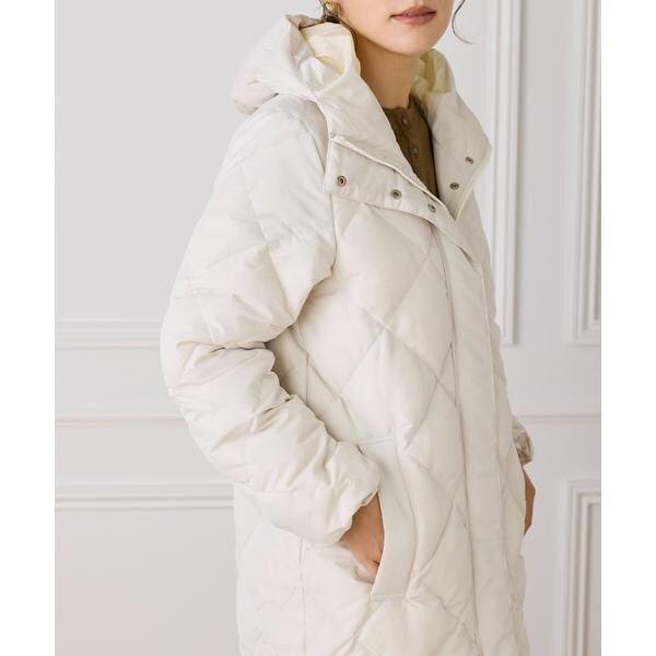 イッツインターナショナル（I．T．’S． international）/フーデットダウンコート《TAIONコラボレーション》