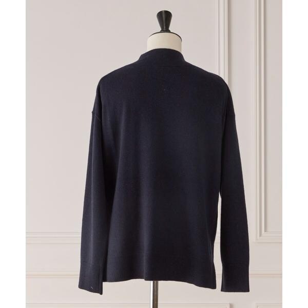 イッツインターナショナル（I．T．’S． international）/カシミヤ混ハイネックプルオーバー《CASH5》