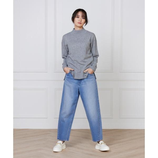 イッツインターナショナル（I．T．’S． international）/カシミヤ混ハイネックプルオーバー《CASH5》