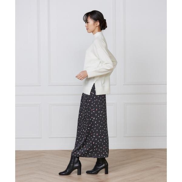 イッツインターナショナル（I．T．’S． international）/カシミヤ混ハイネックプルオーバー《CASH5》