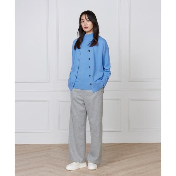 イッツインターナショナル（I．T．’S． international）/カシミヤ混Vネックカーディガン《CASH5》