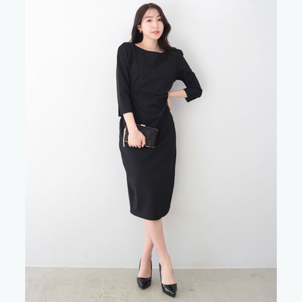 アンビエント（AMBIENT）/ギャザーペンシルドレスの通販は