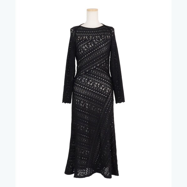 アンビエント（AMBIENT）/ジャージーレースロングスリーブフレア