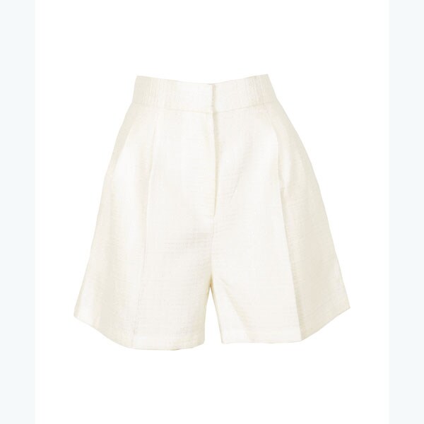 アンビエント（AMBIENT）/サマーツイードハイウエストタックショート