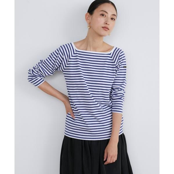 イネド（INED）/ 《SUPERIOR CLOSET》スクエアネックバスクシャツ《Le minor》