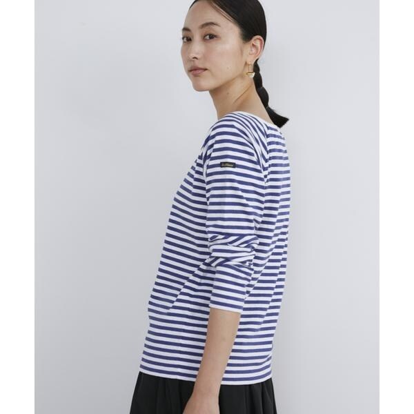 イネド（INED）/ 《SUPERIOR CLOSET》スクエアネックバスクシャツ《Le minor》