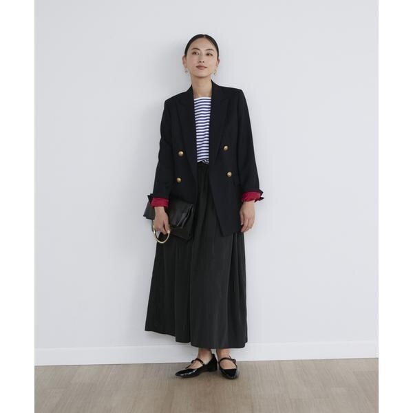 イネド（INED）/ 《SUPERIOR CLOSET》スクエアネックバスクシャツ《Le minor》