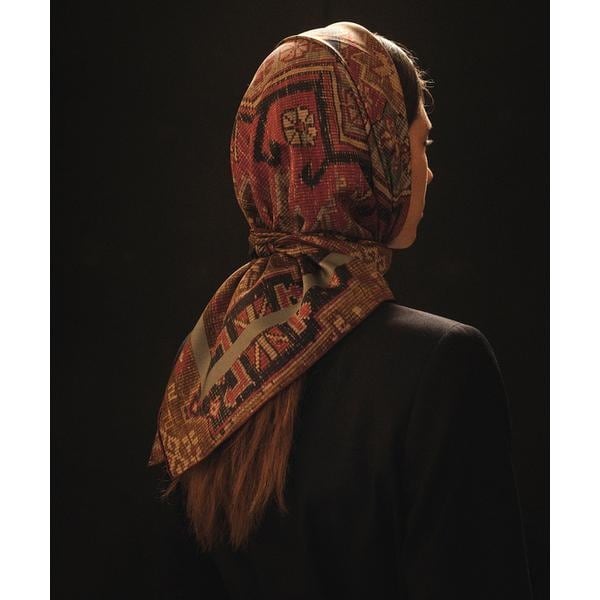 イネド（INED）/《SUPERIOR CLOSET》Classical Carpet Scarf《Tapis Noir