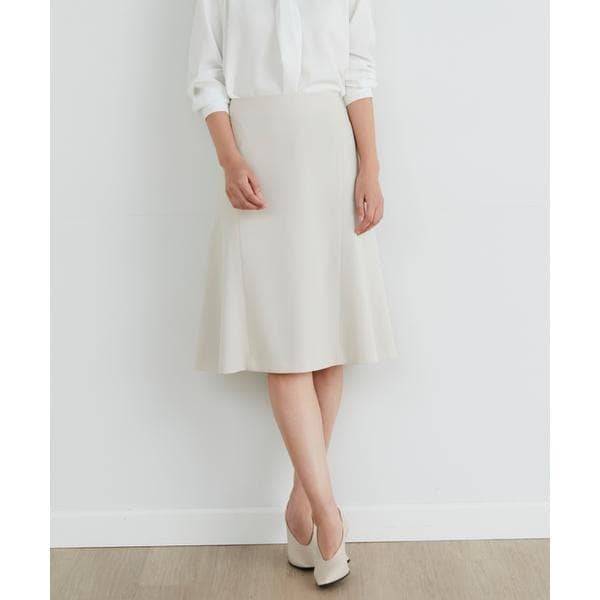 イネド（INED）/《大きいサイズ》 パネルフレアスカート【マルチWAY】