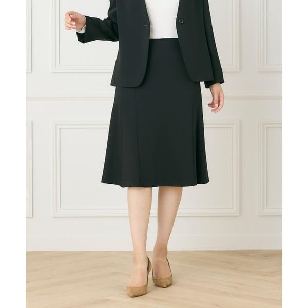 イネド（INED）/《大きいサイズ》 パネルフレアスカート【マルチWAY】