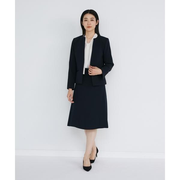 イネド（INED）/《大きいサイズ》 パネルフレアスカート【マルチWAY】