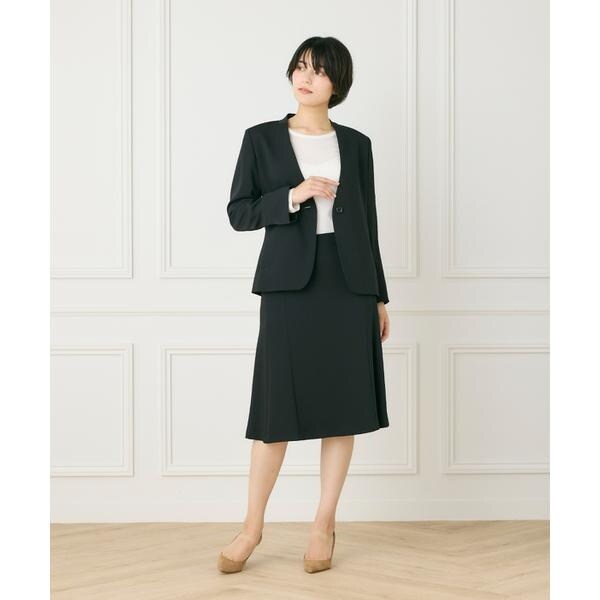 イネド（INED）/《大きいサイズ》 パネルフレアスカート【マルチWAY】