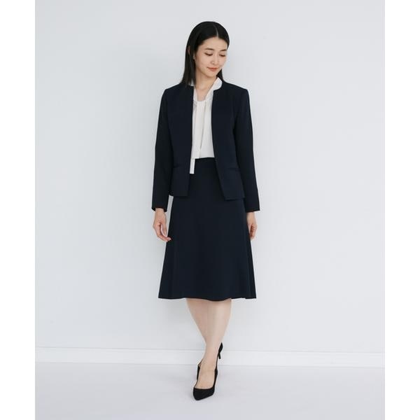 イネド（INED）/《大きいサイズ》 パネルフレアスカート【マルチWAY】