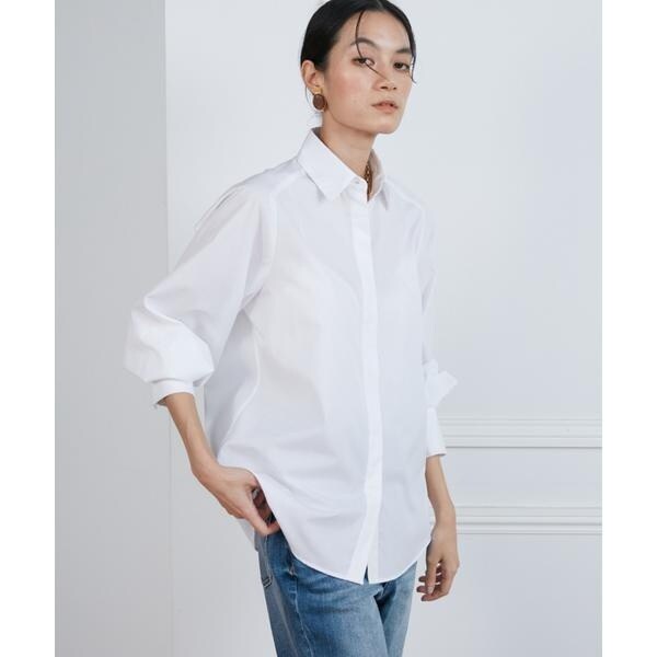 イネド（INED）/《Luftrobe》ハンマースリーブブラウスの通販は