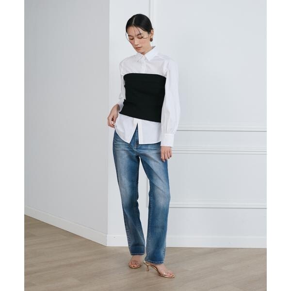 イネド（INED）/《Luftrobe》ハンマースリーブブラウス