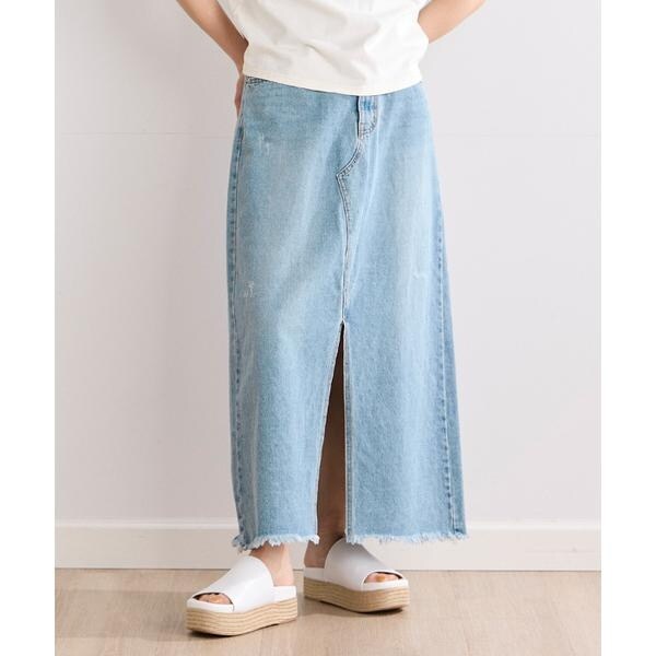 イネド（INED）/《INED CLARO》デニムスカートの通販は