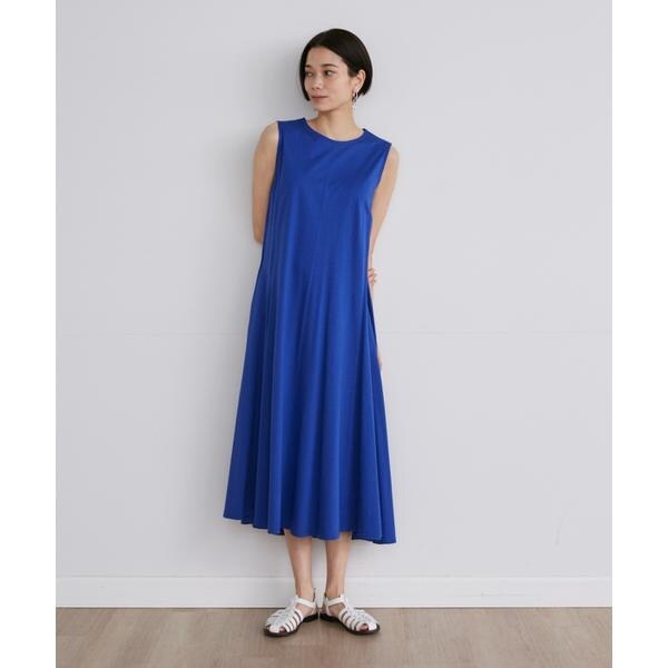イネド（INED）/《大きいサイズ》ノースリーブフレアワンピース