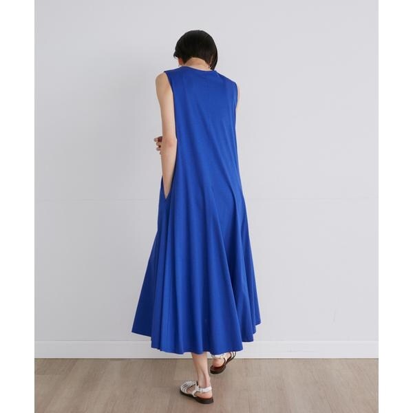 イネド（INED）/《大きいサイズ》ノースリーブフレアワンピース