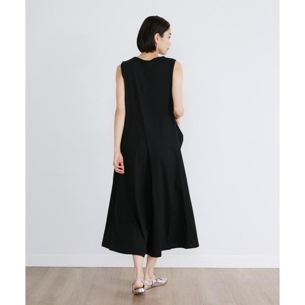 イネド（INED）/《大きいサイズ》ノースリーブフレアワンピース