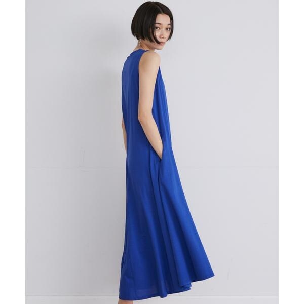 イネド（INED）/《大きいサイズ》ノースリーブフレアワンピース