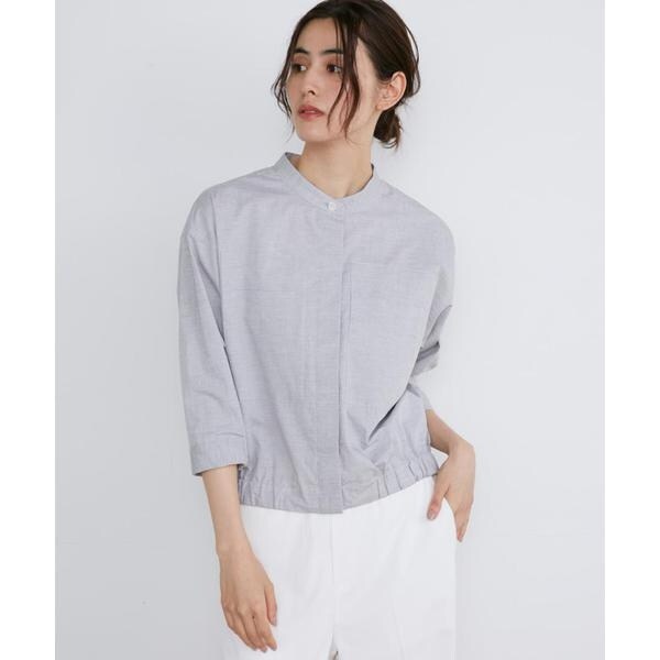 イネド（INED）/《大きいサイズ》コットンタイプライタードロストシャツの通販は 9,317円