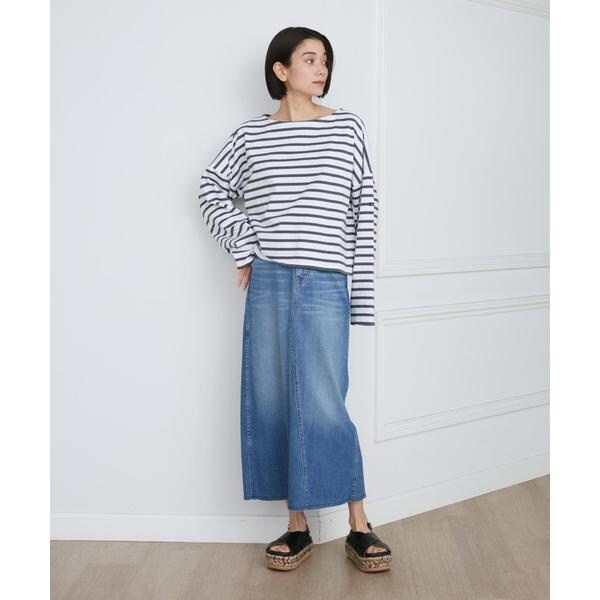 イネド（INED）/《SUPERIOR CLOSET》PETIT COPAIN COURT別注ボーダーTシャツ《Le m