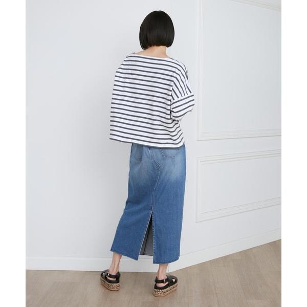 イネド（INED）/《SUPERIOR CLOSET》PETIT COPAIN COURT別注ボーダーTシャツ《Le m