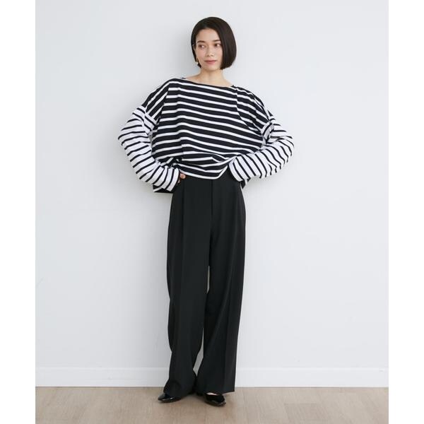 イネド（INED）/《SUPERIOR CLOSET》PETIT COPAIN COURT別注ボーダーTシャツ《Le m