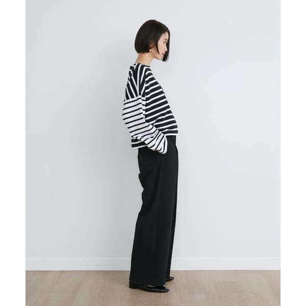 イネド（INED）/《SUPERIOR CLOSET》PETIT COPAIN COURT別注ボーダーTシャツ《Le m