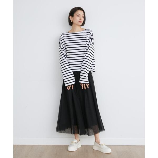 イネド（INED）/《SUPERIOR CLOSET》PETIT COPAIN COURT別注ボーダーTシャツ《Le m