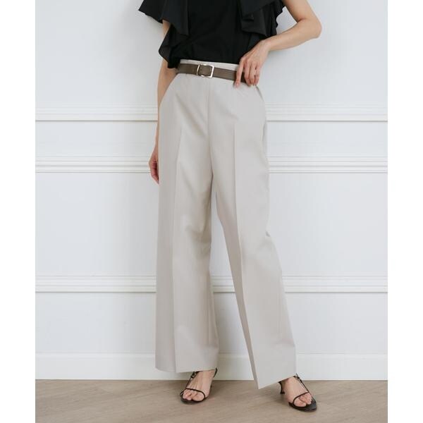 イネド（INED）/《大きいサイズ》Aimee美脚ワイドパンツ