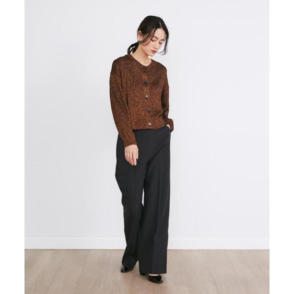 イネド（INED）/《大きいサイズ》Aimee美脚ワイドパンツ