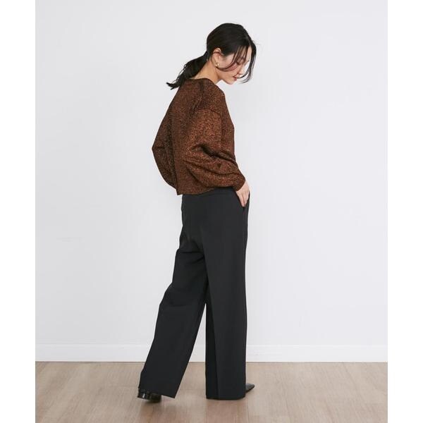 イネド（INED）/《大きいサイズ》Aimee美脚ワイドパンツ