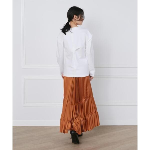 イネド（INED）/アシンメトリーデザインカットソー《la veille by SUPERIOR CLOSET》