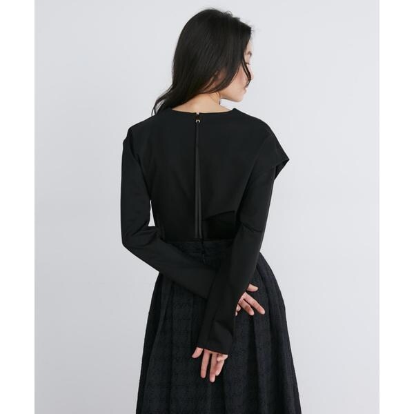 イネド（INED）/アシンメトリーデザインカットソー《la veille by SUPERIOR CLOSET》