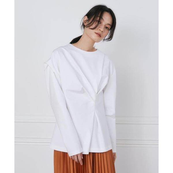 イネド（INED）/アシンメトリーデザインカットソー《la veille by SUPERIOR CLOSET》