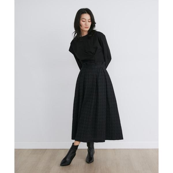 イネド（INED）/アシンメトリーデザインカットソー《la veille by SUPERIOR CLOSET》