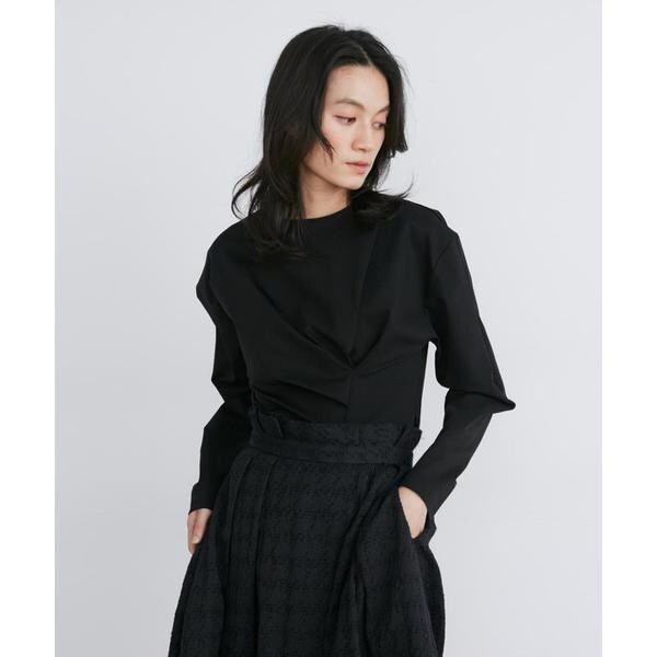 イネド（INED）/アシンメトリーデザインカットソー《la veille by SUPERIOR CLOSET》