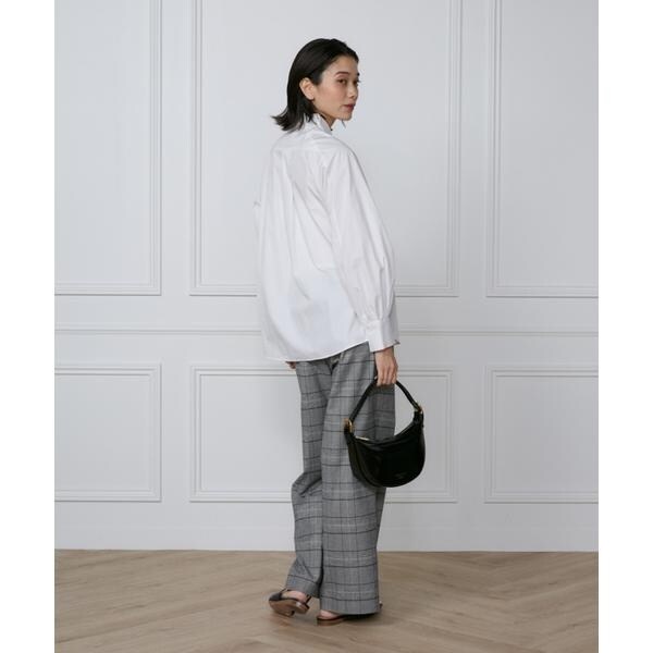 イネド（INED）/《大きいサイズ》ハンマースリーブブラウス