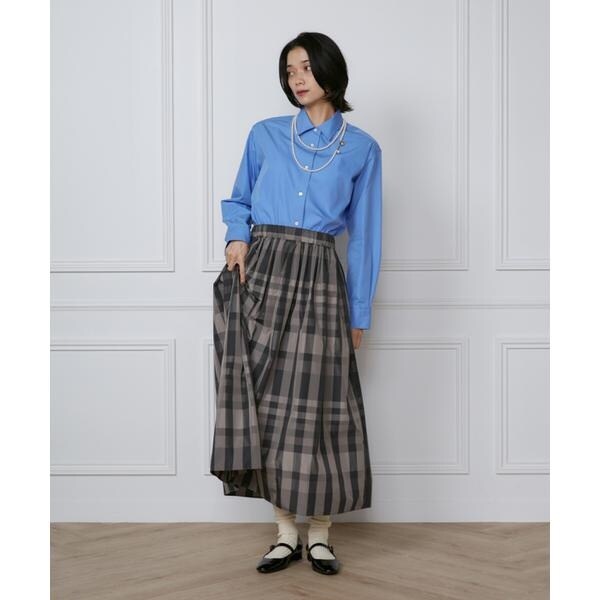 イネド（INED）/《大きいサイズ》オーバーサイズシャツ