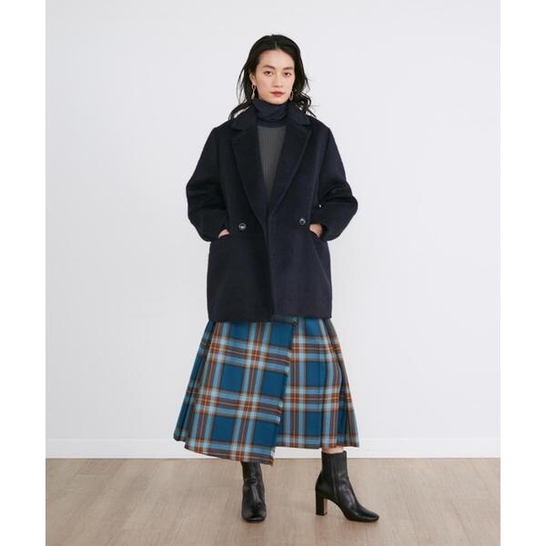 イネド（INED）/別注ラップロングスカート《O’neil of Dublin》