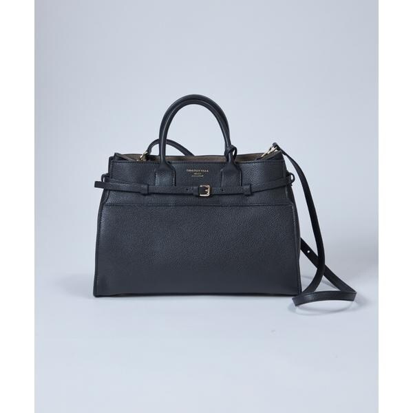 イネド（INED）/《SUPERIOR CLOSET》ポーチ付きレザートートバッグ《CHRISTIAN VILLA》