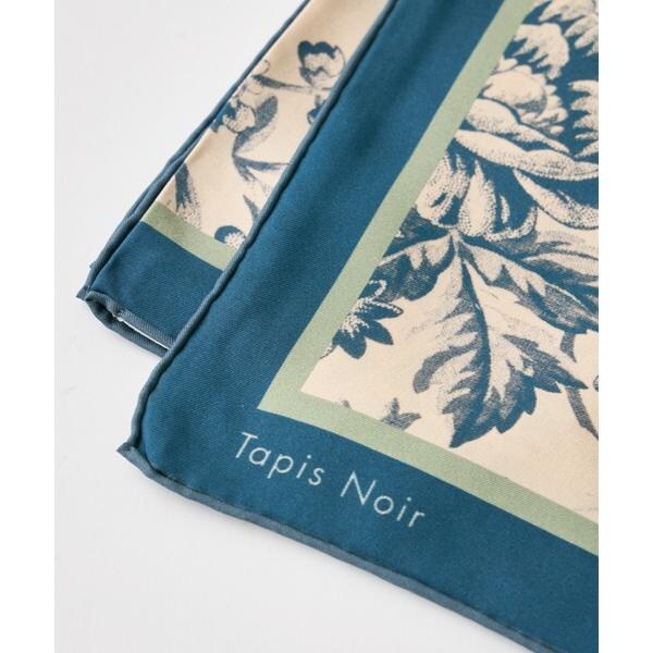 イネド（INED）/《SUPERIOR CLOSET》Classical Blue Toile Scarf《Tapis