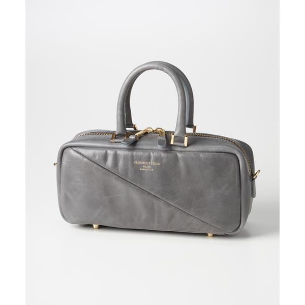 イネド（INED）/《SUPERIOR CLOSET》スクエアボストンショルダーバッグ《CHRISTIAN VILLA》