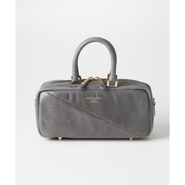 イネド（INED）/《SUPERIOR CLOSET》スクエアボストンショルダーバッグ《CHRISTIAN VILLA》