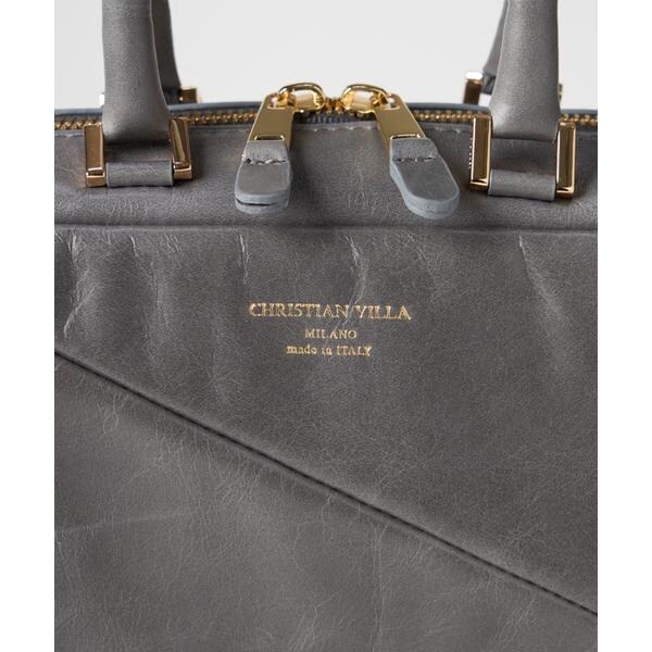 イネド（INED）/《SUPERIOR CLOSET》スクエアボストンショルダーバッグ《CHRISTIAN VILLA》