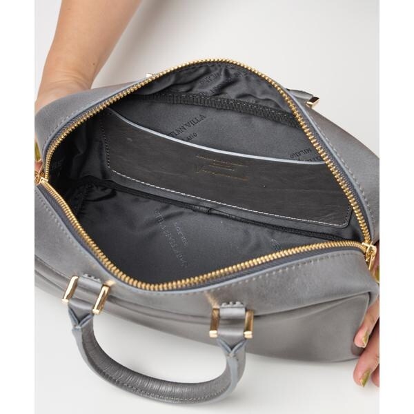 イネド（INED）/《SUPERIOR CLOSET》スクエアボストンショルダーバッグ《CHRISTIAN VILLA》