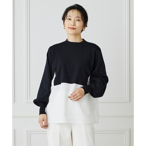 イネド（INED）/《大きいサイズ》ドッキングニット