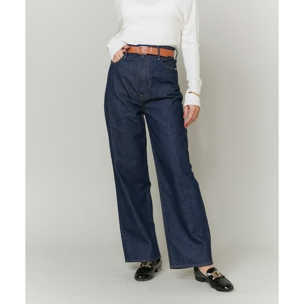 イネド（INED）/《SUPERIOR CLOSET》別注ハイライズストレートデニム《upper hights》